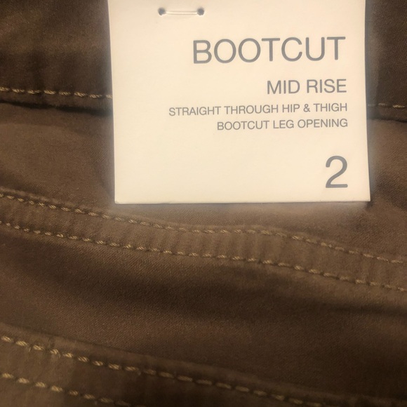 Women’s Midrise Bootcut Brown Sonoma Jeans NWT - Picture 4 of 7